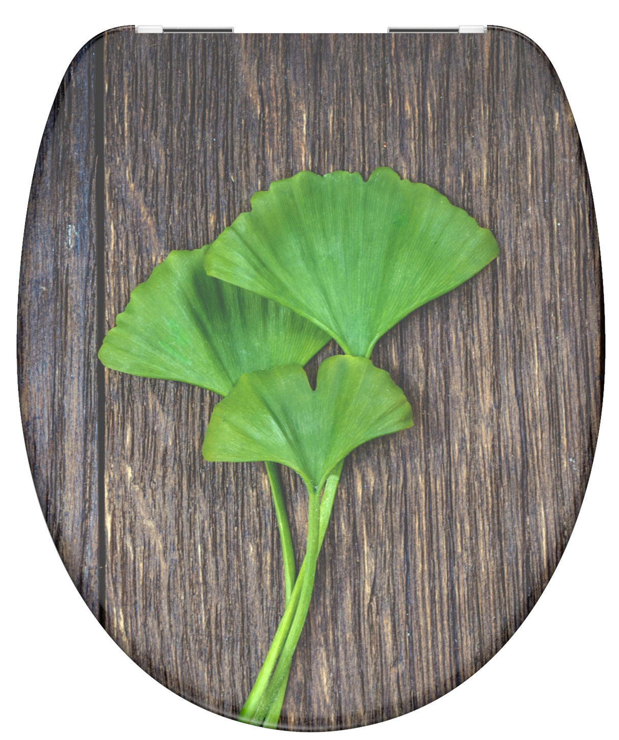 Mönstrad toalettsits universal i Duroplast - BĂTTRE. CC-mĂ„tt: 125-210mm LĂ€ngd: 425-435mm Bredd: 373mm.