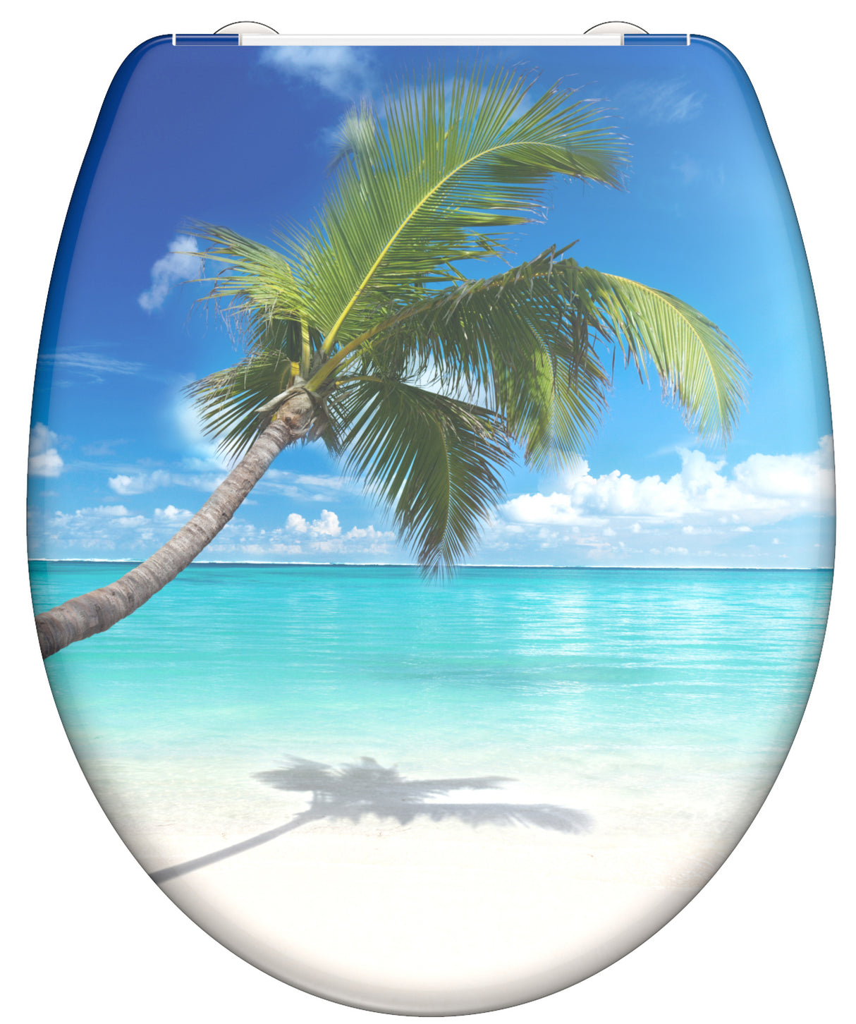 Mönstrad toalettsits universal i Duroplast - BĂST. CC-mĂ„tt: 90-190mm LĂ€ngd: 405-460mm Bredd: 375mm.