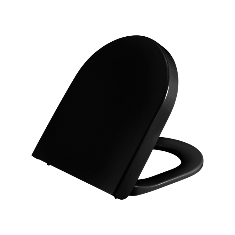 Svart toalettsits - BĂST