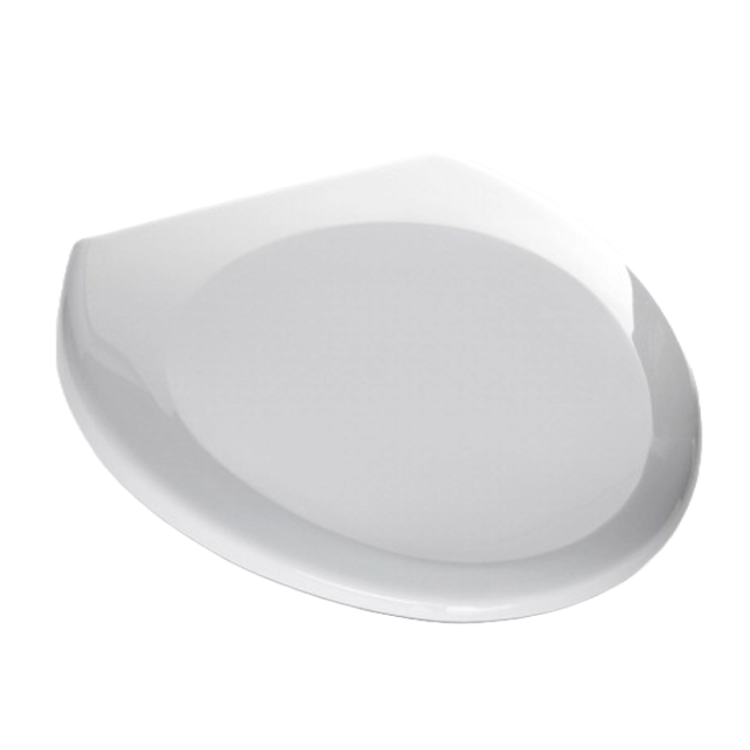 Vit toalettsits universal - BRA. CC-mÄtt: 130-240mm. LÀngd: 450mm. Bredd: 400mm