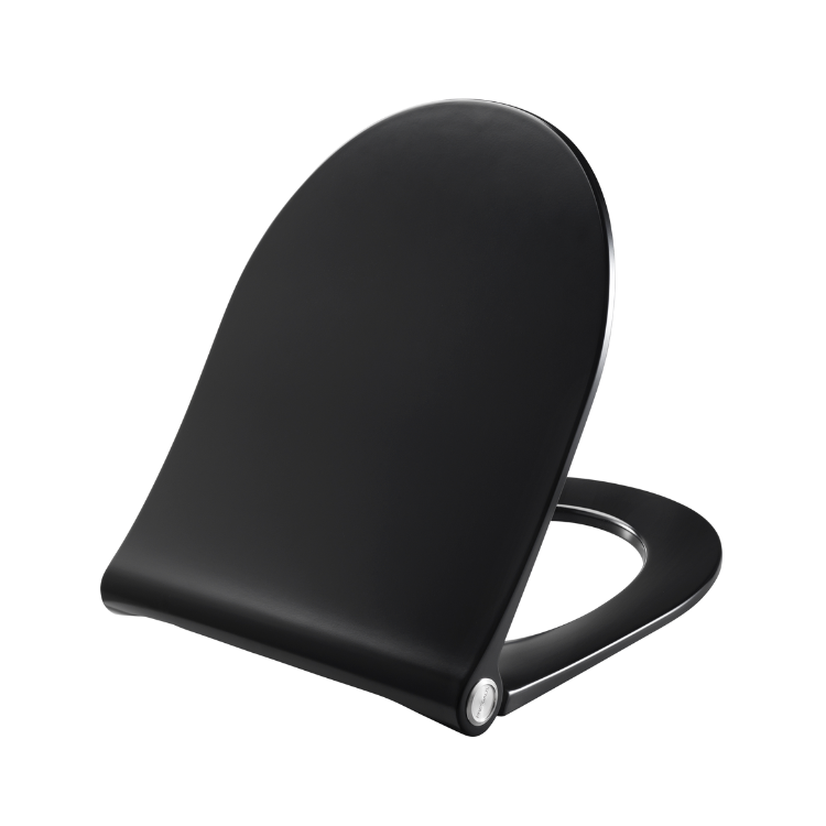 Svart toalettsits - BĂST