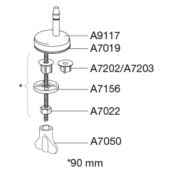 Svart toalettsits för IDO - BĂST
