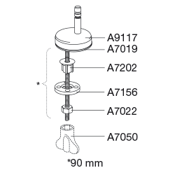Svart toalettsits - BĂST