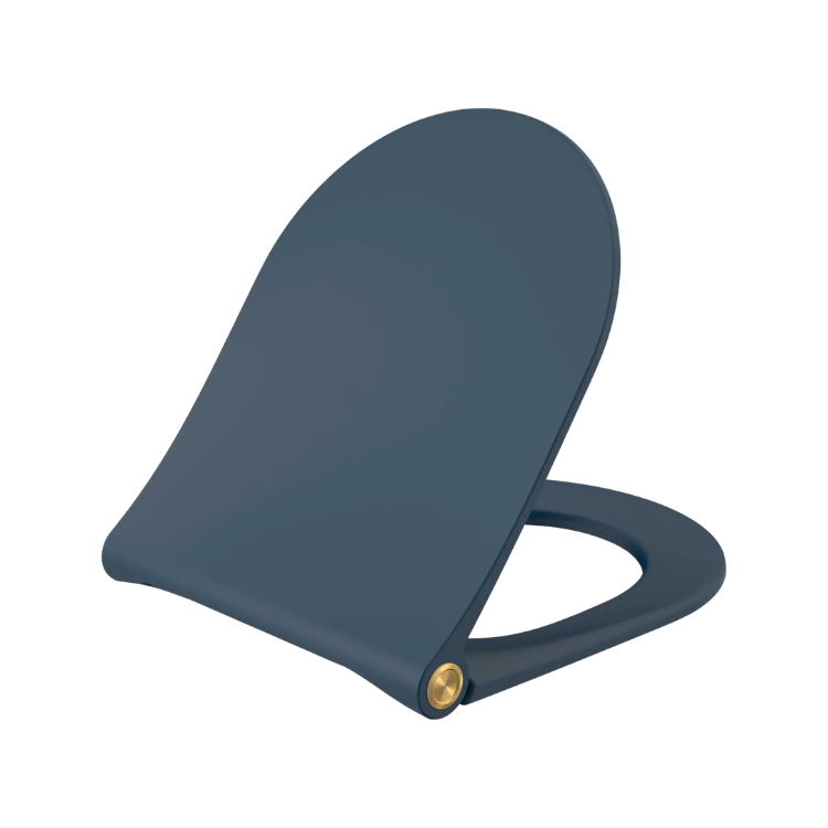 Blått matt toalettsete for Duravit – BEST