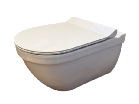 Vit toalettsits för Svedbergs - BÄST